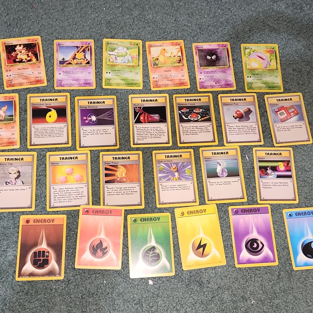 Base Set Pokemon Cards